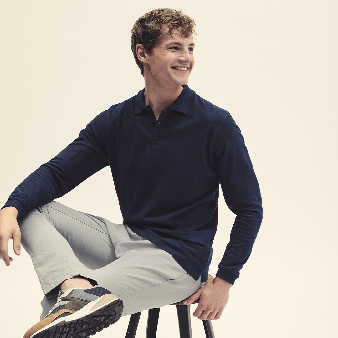 Polo Adulto - Premium Long Sleeve